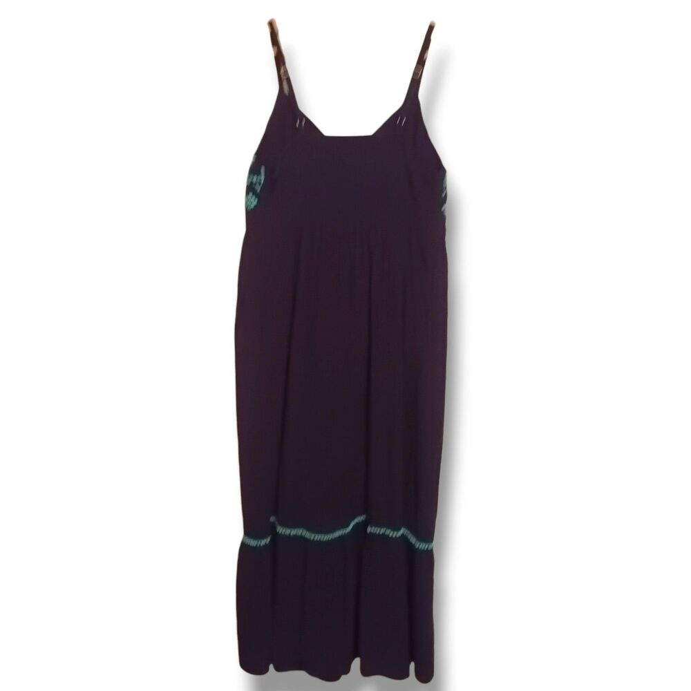 Ava & Viv Embroidered Bodice Maxi Dress-Size X/US 14-Tiered-Adj Straps-Pockets - Picture 5 of 8